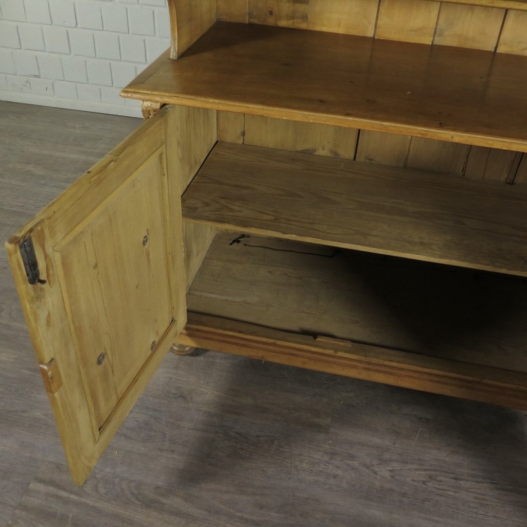 Buffetschrank Tellerschrank Jugendstil 1910 Kiefer