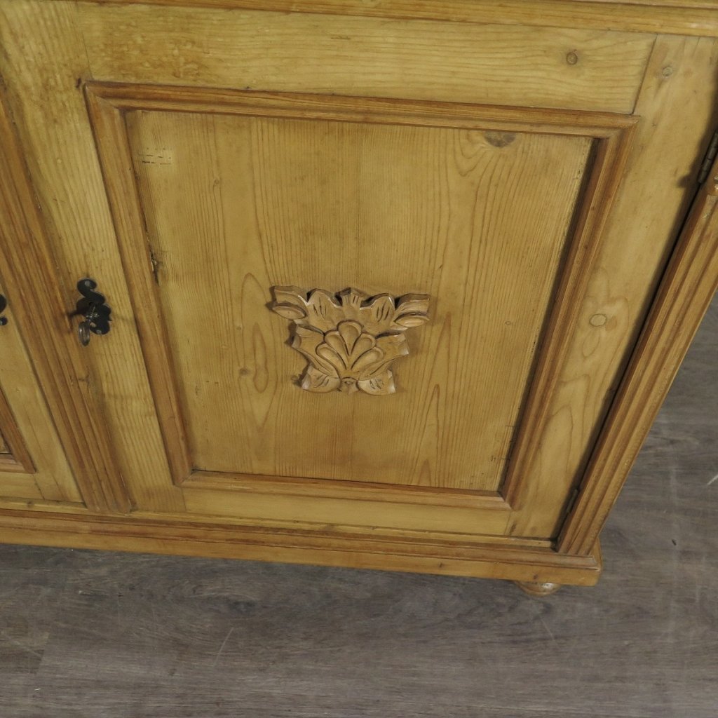 Buffetschrank Tellerschrank Jugendstil 1910 Kiefer