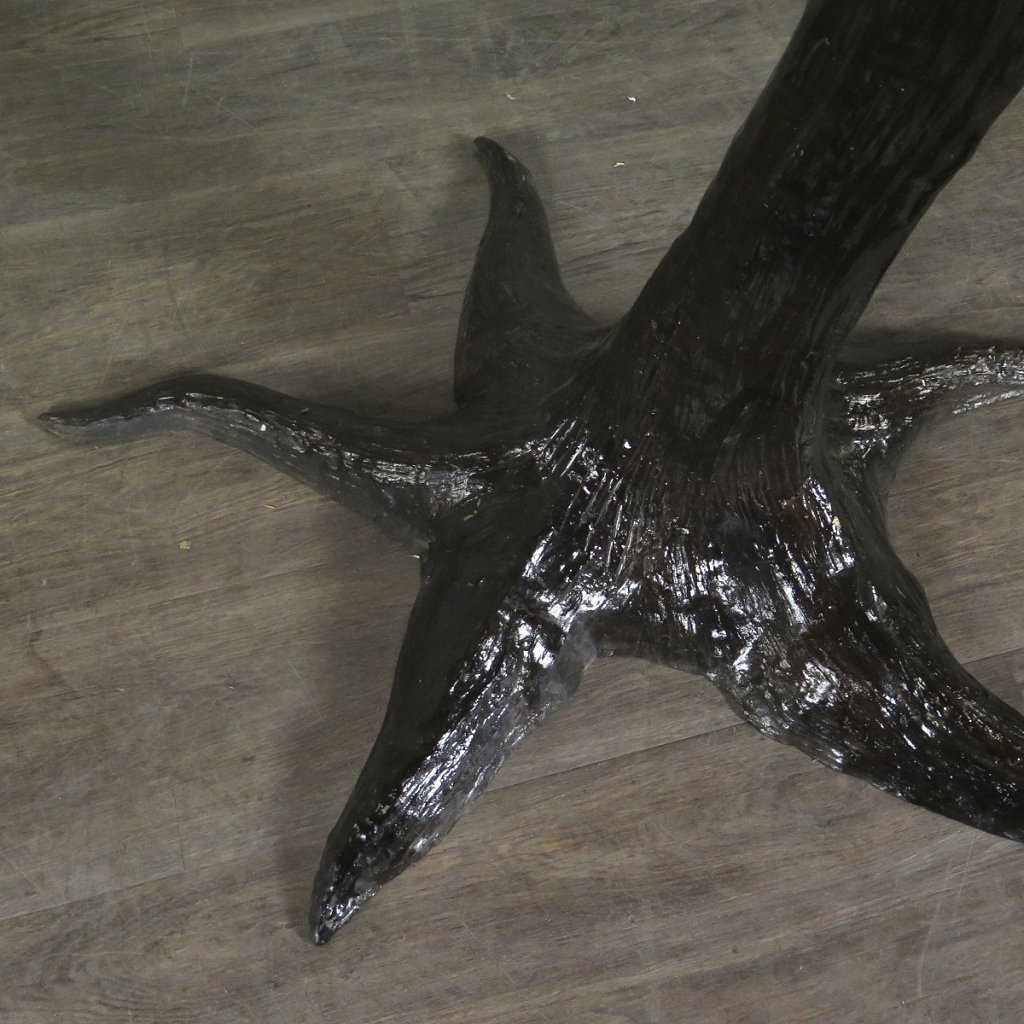 Skulptur Dekoration Ara Papageien Bronze 2,03 m