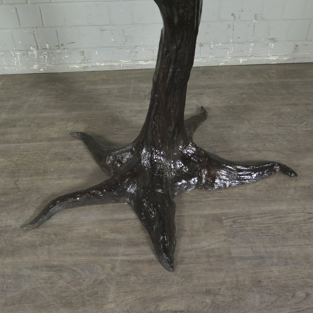 Skulptur Dekoration Ara Papageien Bronze 2,03 m