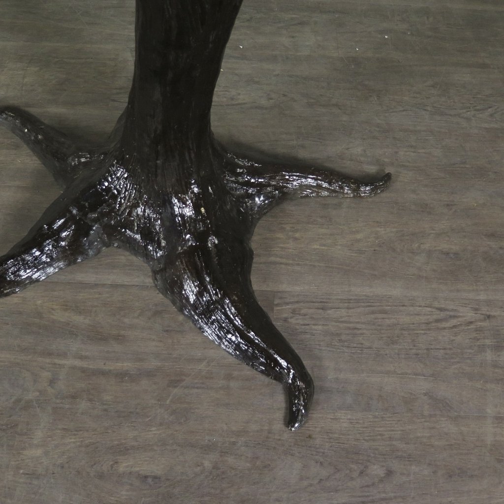 Skulptur Dekoration Ara Papageien Bronze 2,03 m