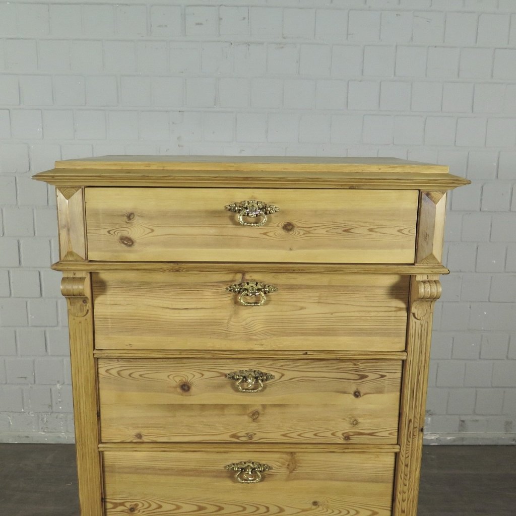 Hochkommode Kommode Gründerzeit 1880 Kiefer