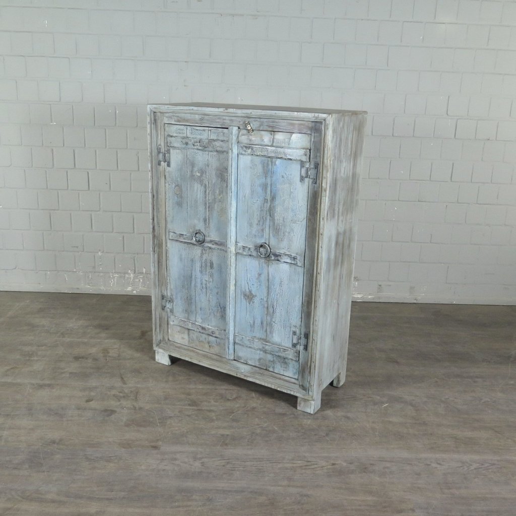 Beistellschrank Schrank Teakholz 0,86 m