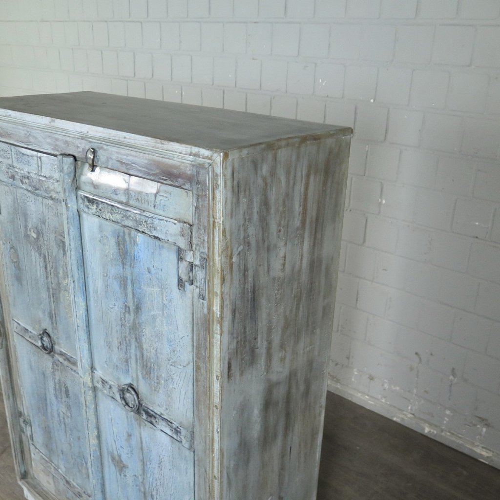 Beistellschrank Schrank Teakholz 0,86 m