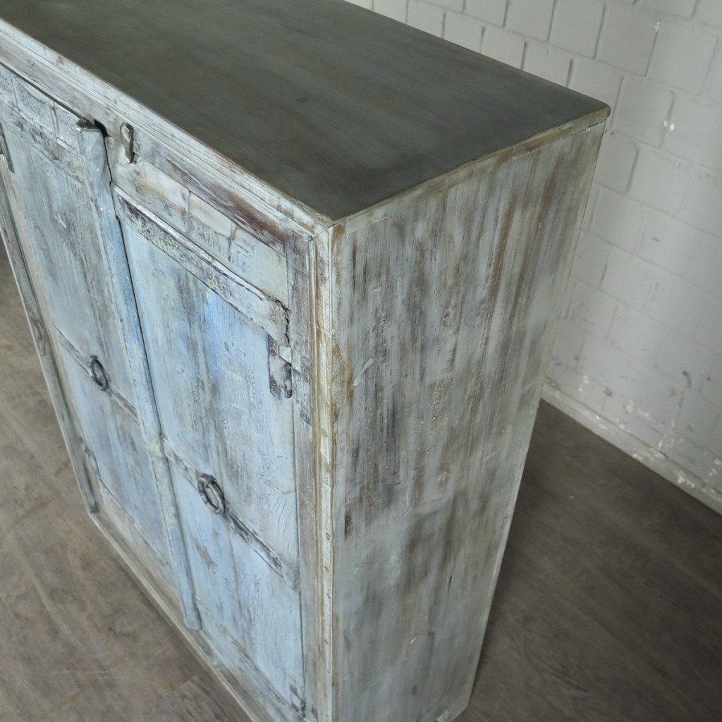 Beistellschrank Schrank Teakholz 0,86 m