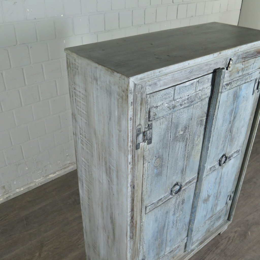 Beistellschrank Schrank Teakholz 0,86 m