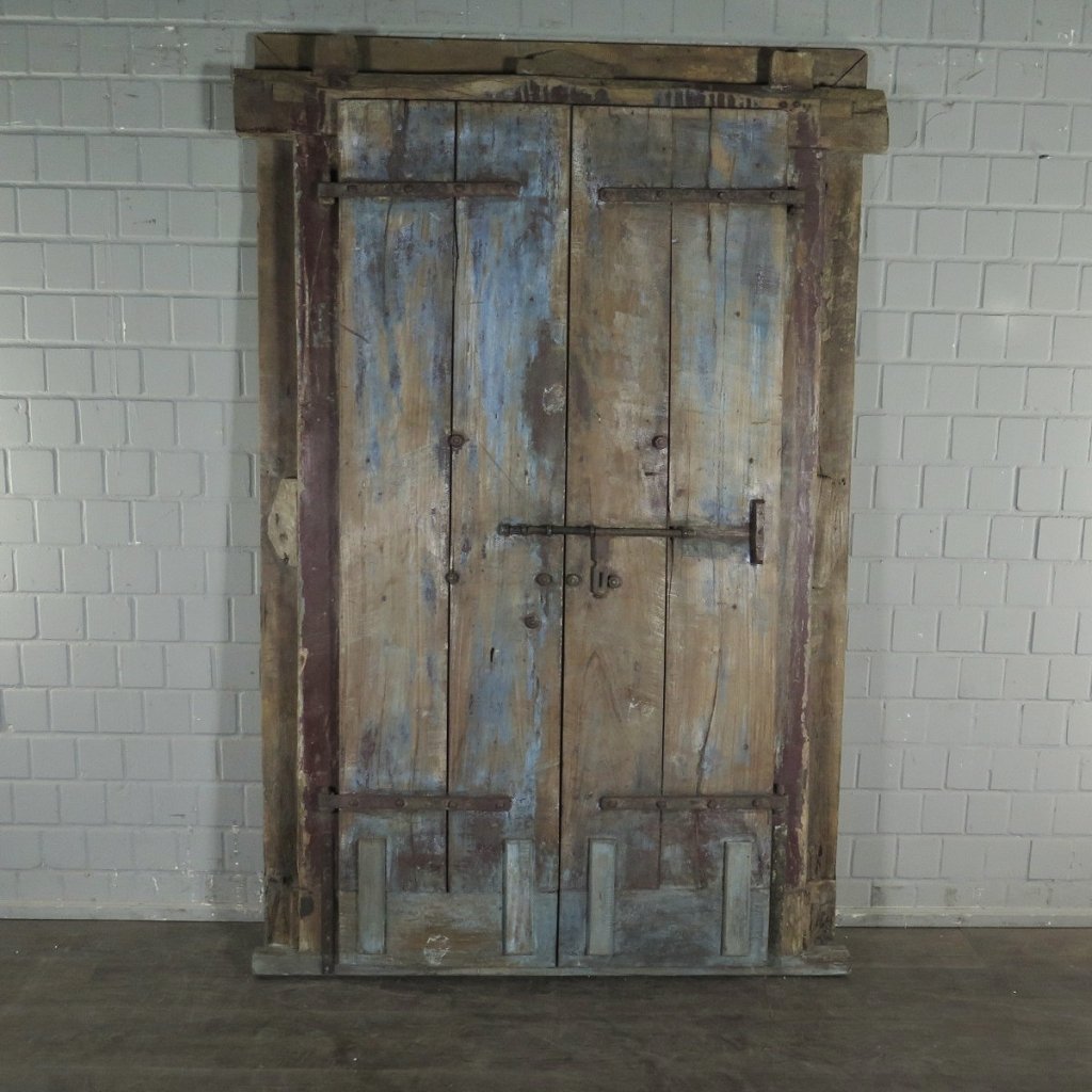 Tür Eingangstür Haustür 1820 Teakholz