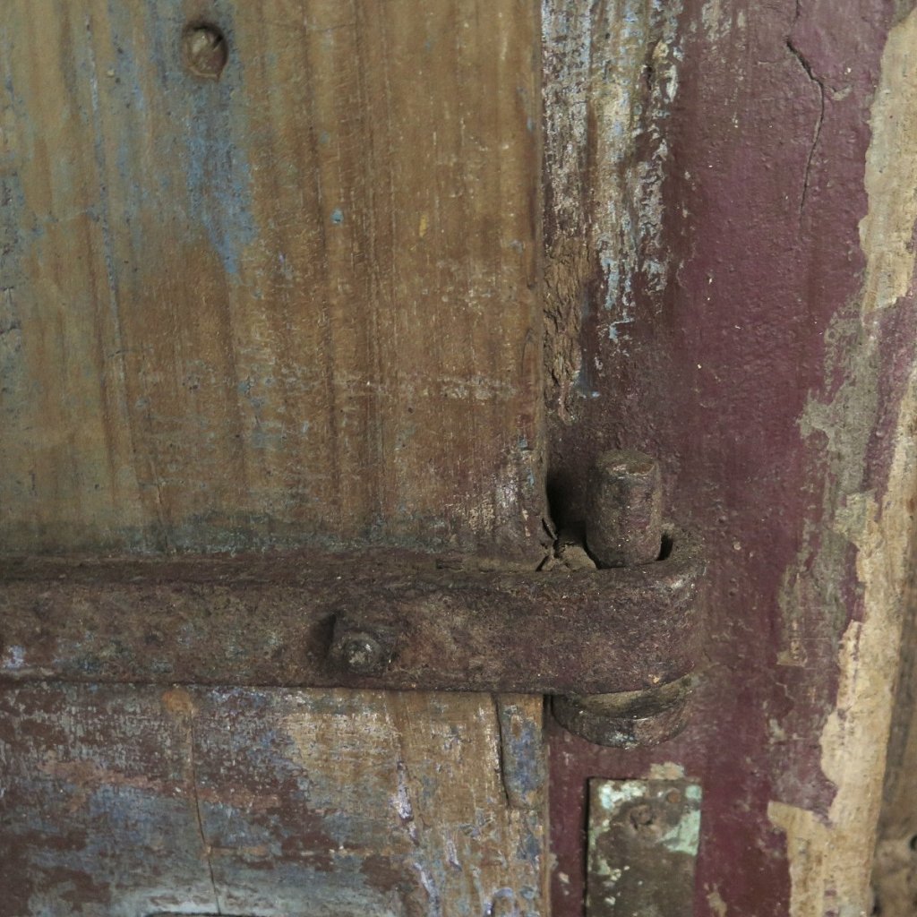 Tür Eingangstür Haustür 1820 Teakholz