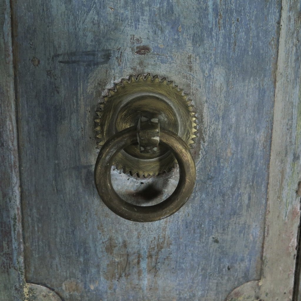 Tür Eingangstür Haustür 1820 Teakholz