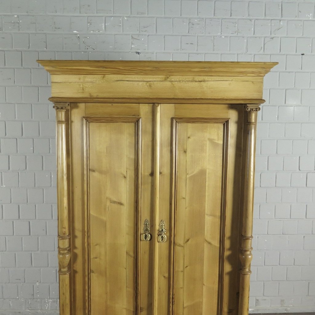 Schrank Kleiderschrank Gründerzeit 1880 Kiefer
