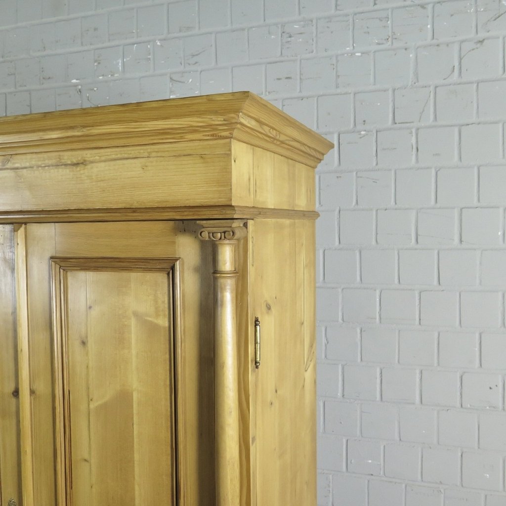 Schrank Kleiderschrank Gründerzeit 1880 Kiefer