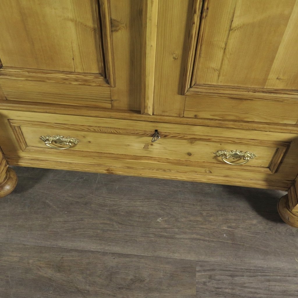 Schrank Kleiderschrank Gründerzeit 1880 Kiefer