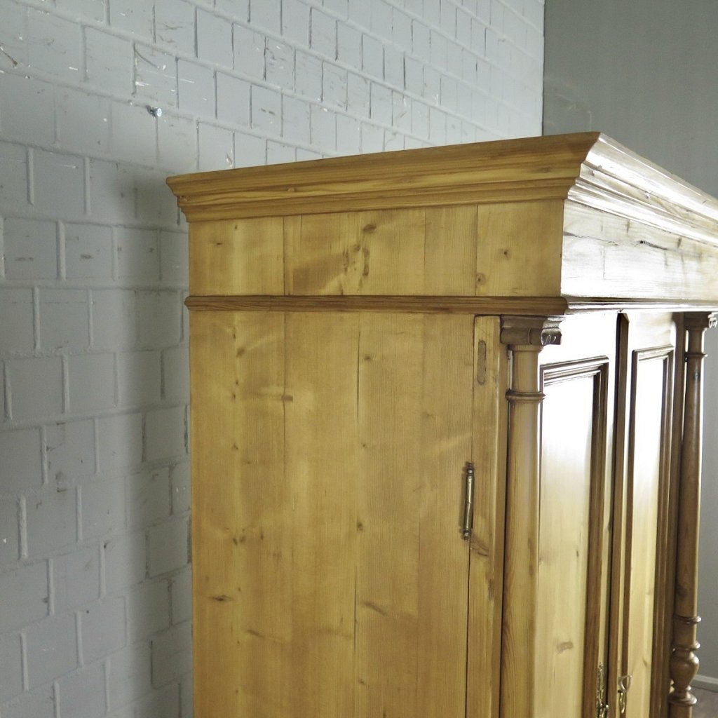 Schrank Kleiderschrank Gründerzeit 1880 Kiefer