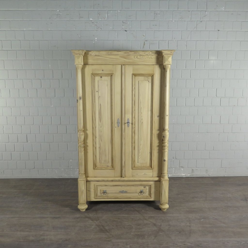 Schrank Kleiderschrank Gründerzeit 1880 Kiefer