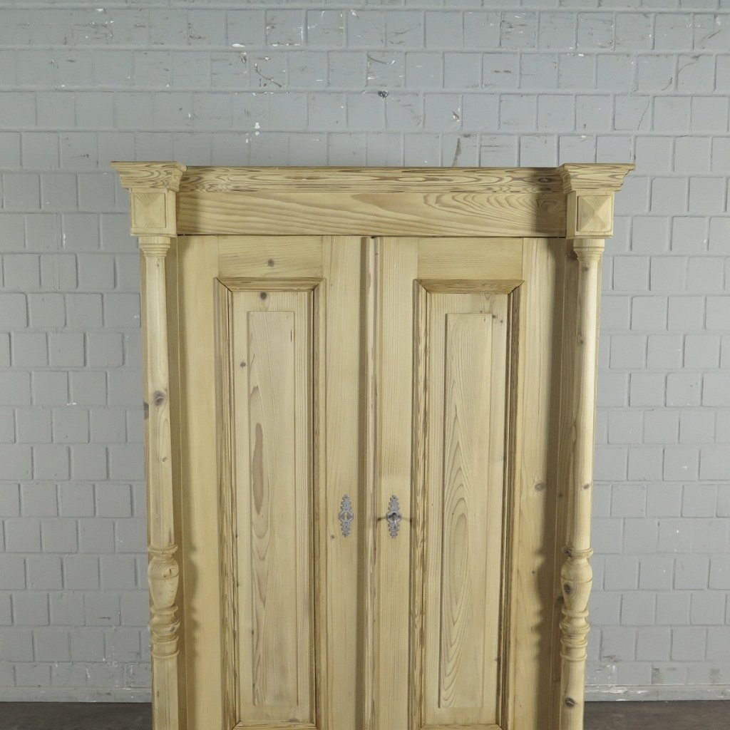 Schrank Kleiderschrank Gründerzeit 1880 Kiefer