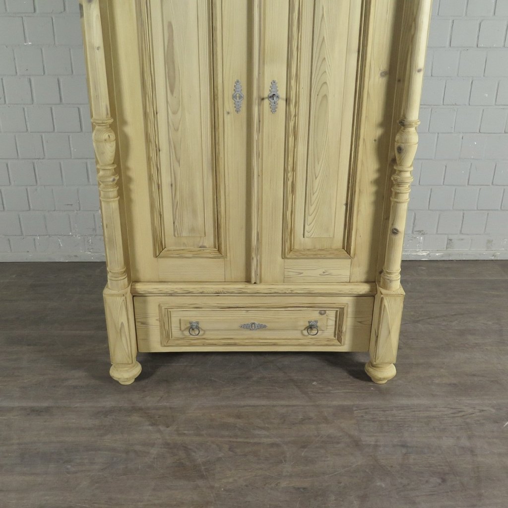 Schrank Kleiderschrank Gründerzeit 1880 Kiefer