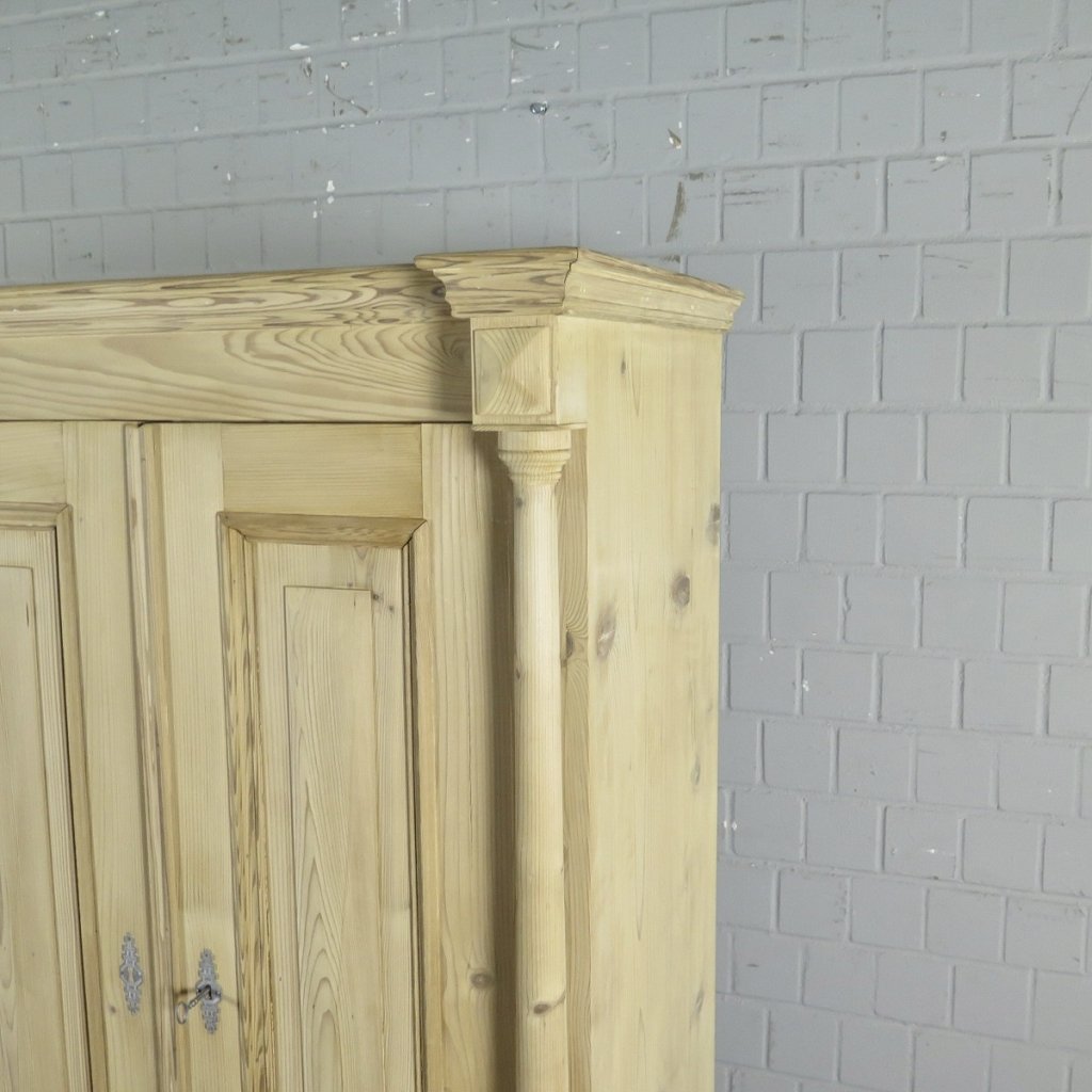 Schrank Kleiderschrank Gründerzeit 1880 Kiefer