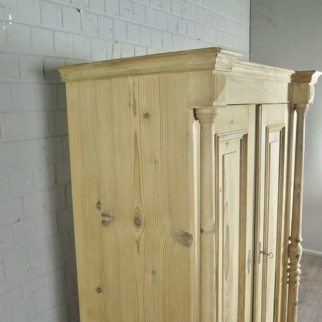 Schrank Kleiderschrank Gründerzeit 1880 Kiefer
