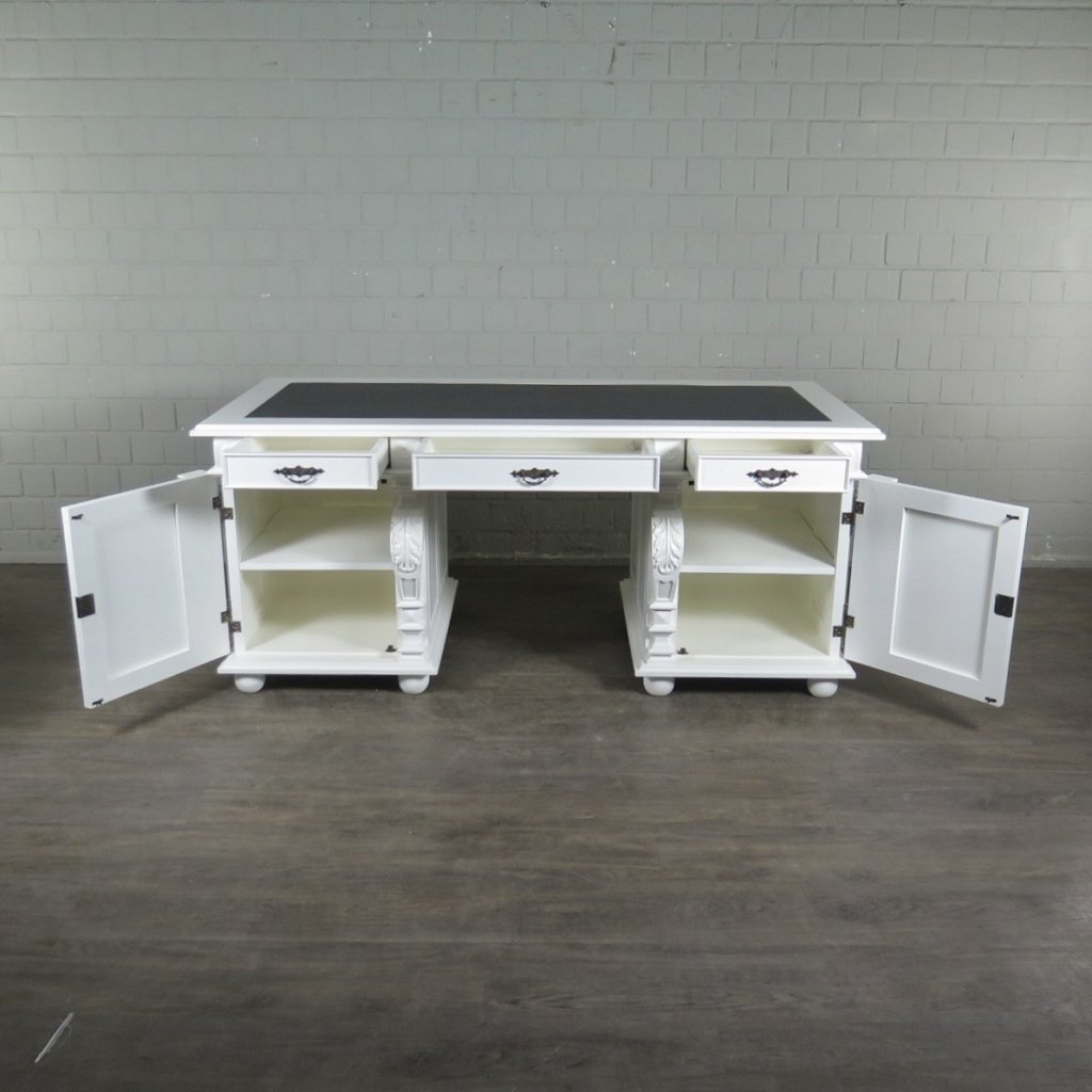Schreibtisch Teakholz 1,90 m
