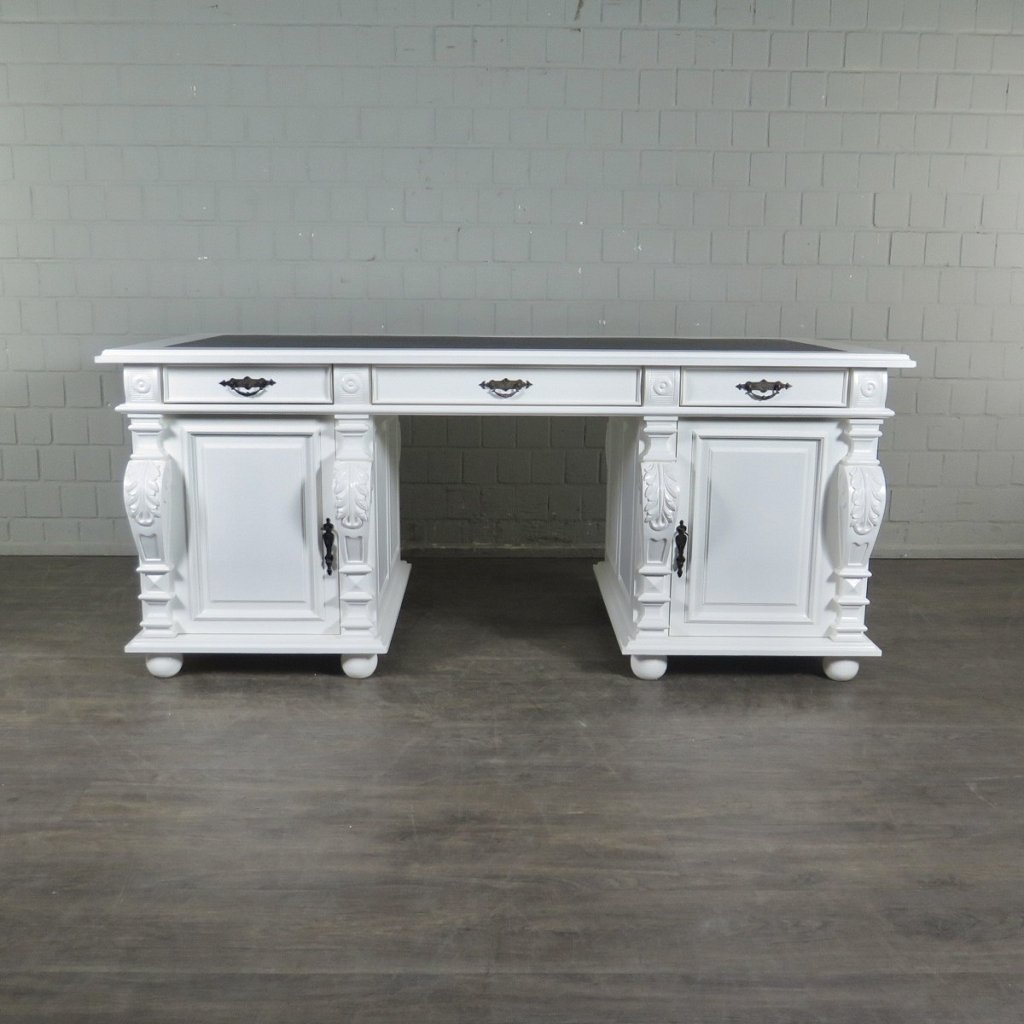Schreibtisch Teakholz 1,90 m