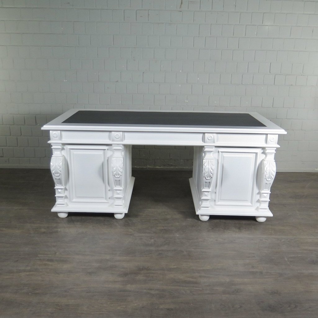 Schreibtisch Teakholz 1,90 m