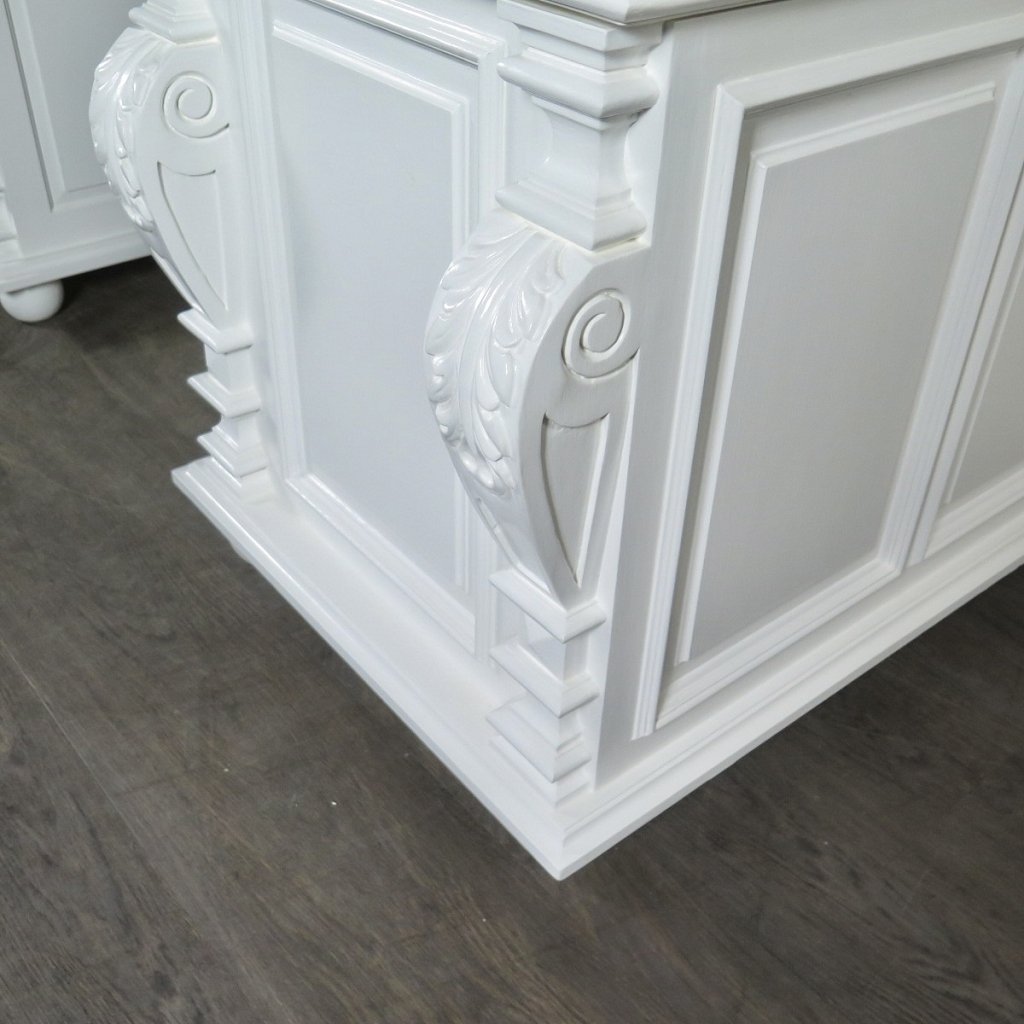 Schreibtisch Teakholz 1,90 m