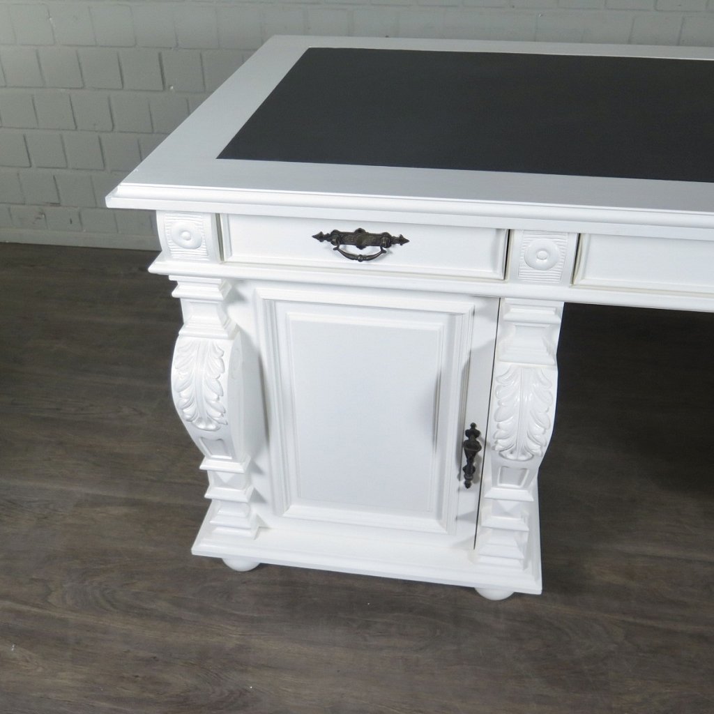 Schreibtisch Teakholz 1,90 m