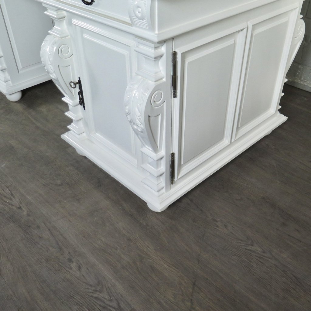 Schreibtisch Teakholz 1,90 m