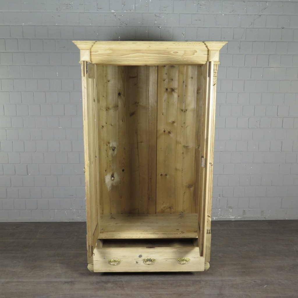 Schrank Kleiderschrank Gründerzeit 1880 Kiefer