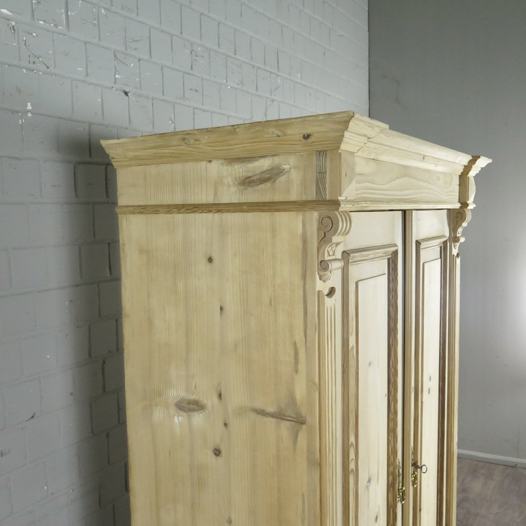 Schrank Kleiderschrank Gründerzeit 1880 Kiefer