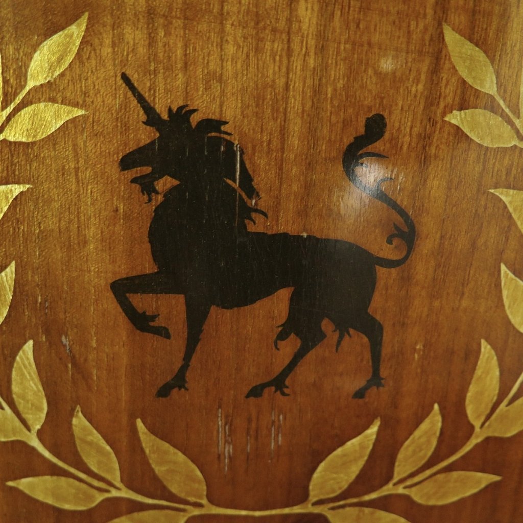 Nähtisch Biedermeier 1840 Kirschbaum