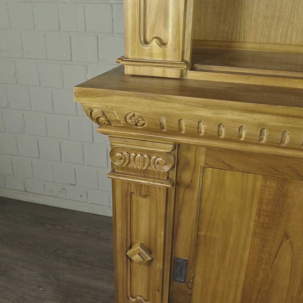 Ladenregal Anna Teakholz 2,51 m