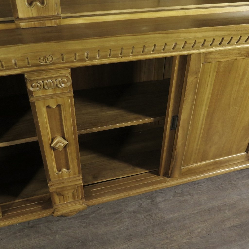 Ladenregal Anna Teakholz 2,51 m