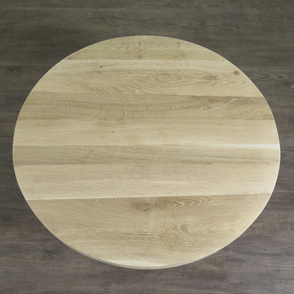 Couchtisch Tisch Eiche Ø 0,85 m