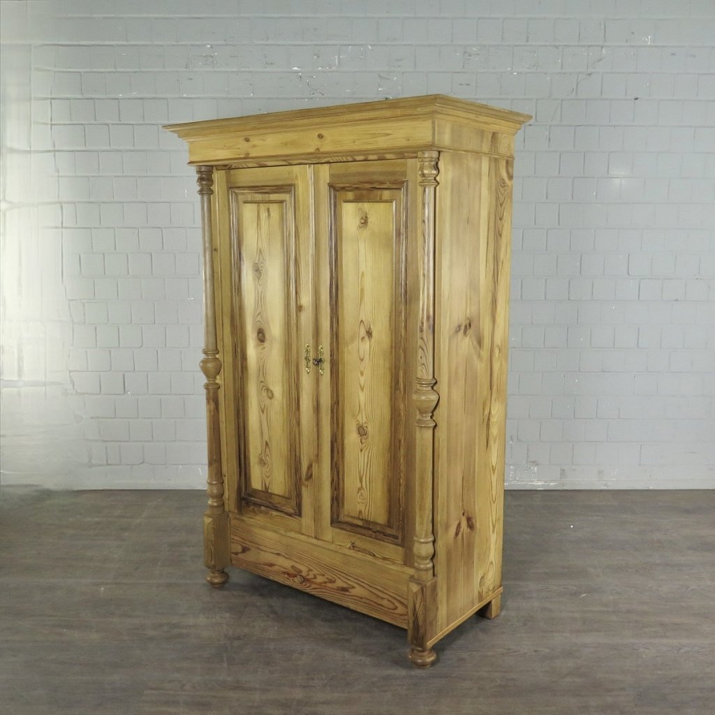 Schrank Kleiderschrank Gründerzeit 1880 Kiefer