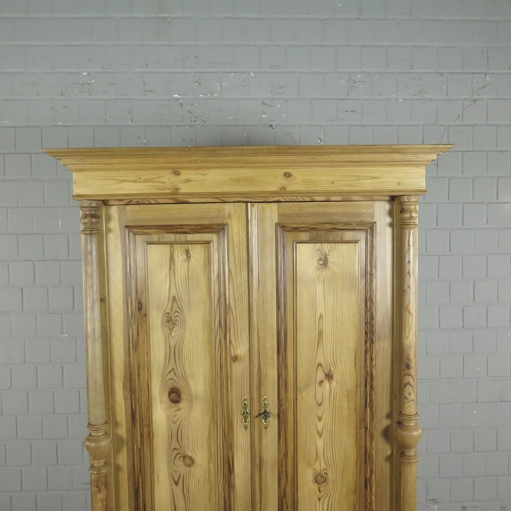 Schrank Kleiderschrank Gründerzeit 1880 Kiefer