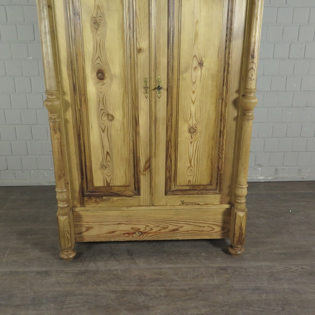 Schrank Kleiderschrank Gründerzeit 1880 Kiefer