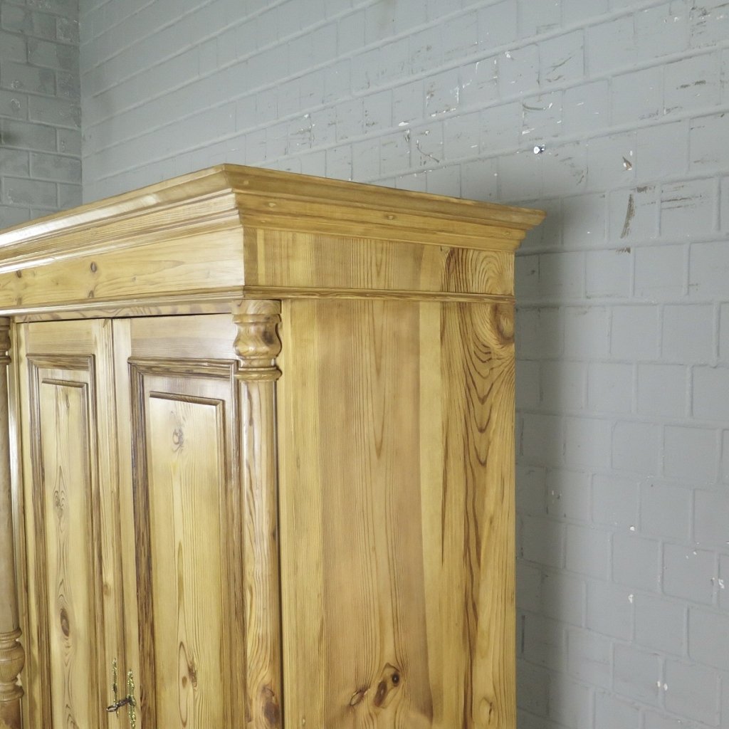 Schrank Kleiderschrank Gründerzeit 1880 Kiefer