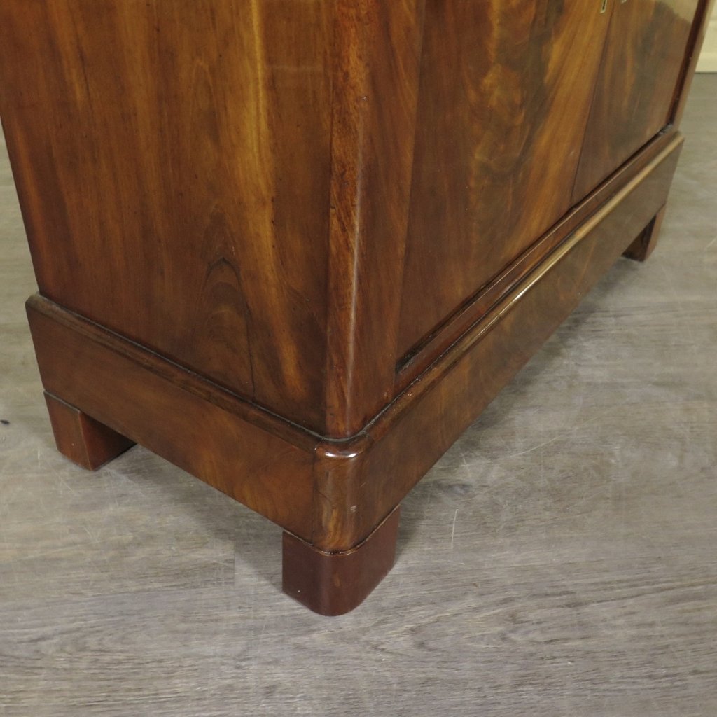 Sekretär Biedermeier 1840 Mahagoni