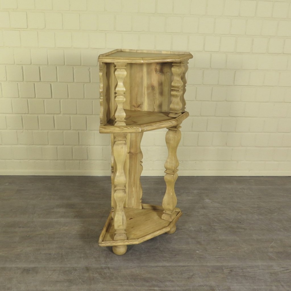 Eckregal Blumentisch Gründerzeit 1880 Kiefer