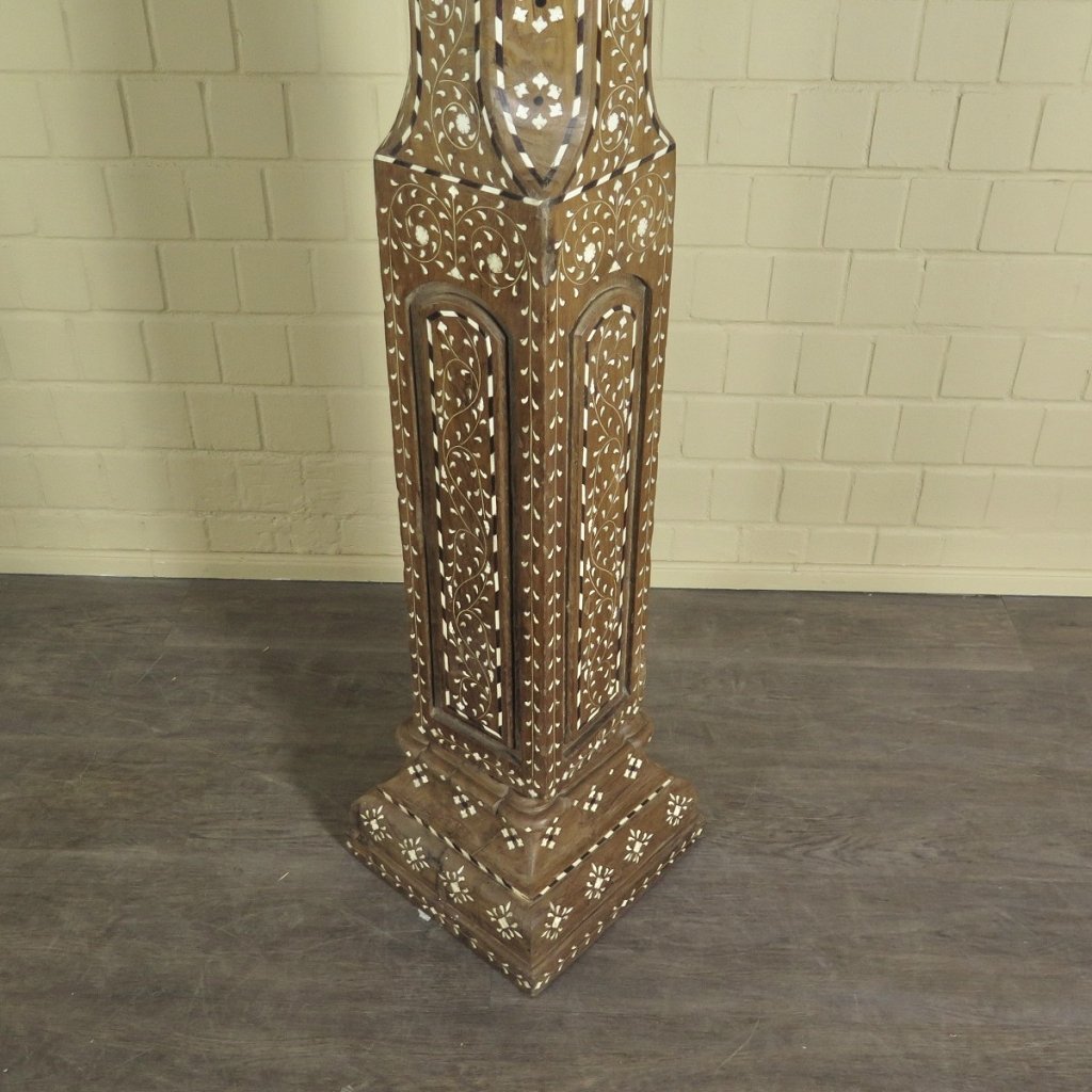 Säulen Säule Pfeiler 1910 Teakholz Set