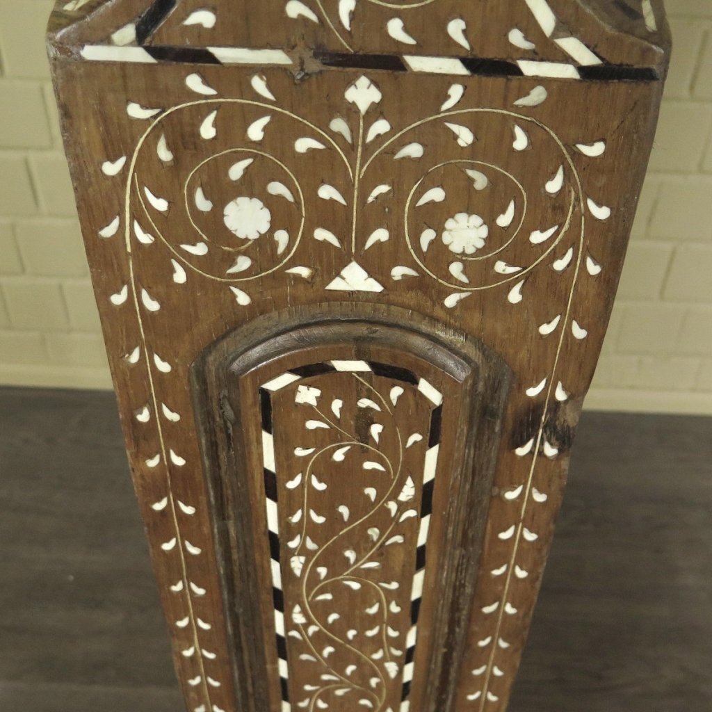 Säulen Säule Pfeiler 1910 Teakholz Set