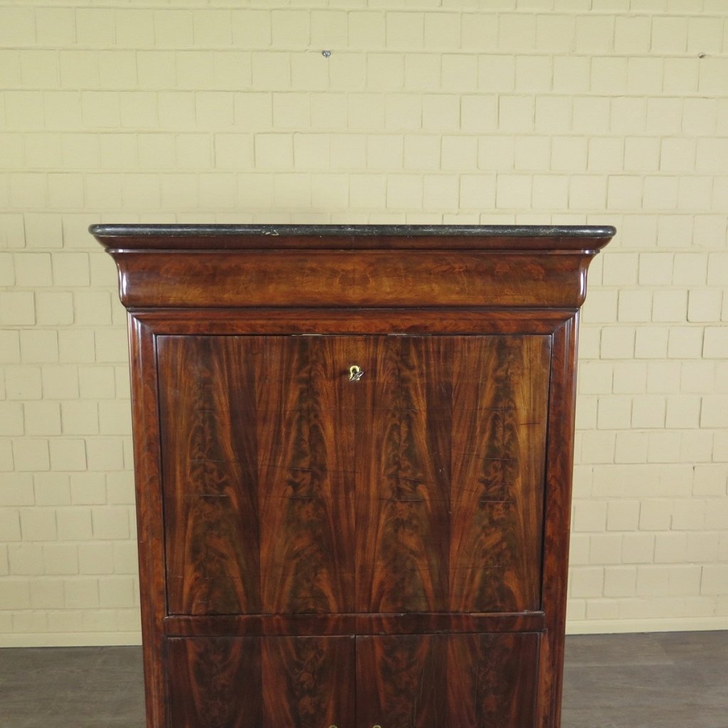 Sekretär Biedermeier 1830 Mahagoni