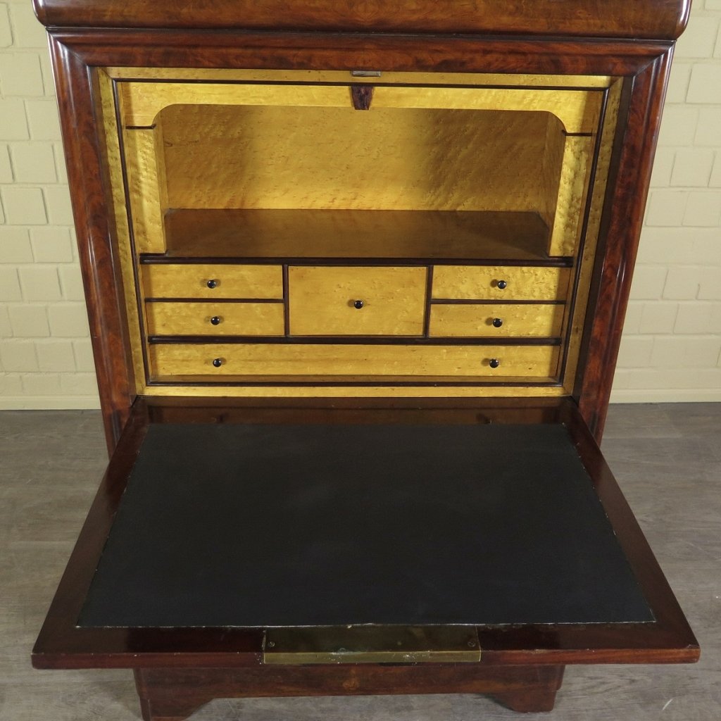Sekretär Biedermeier 1830 Mahagoni