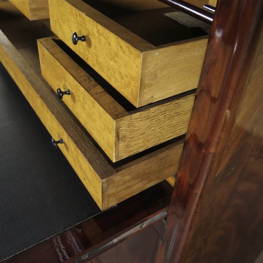 Sekretär Biedermeier 1830 Mahagoni