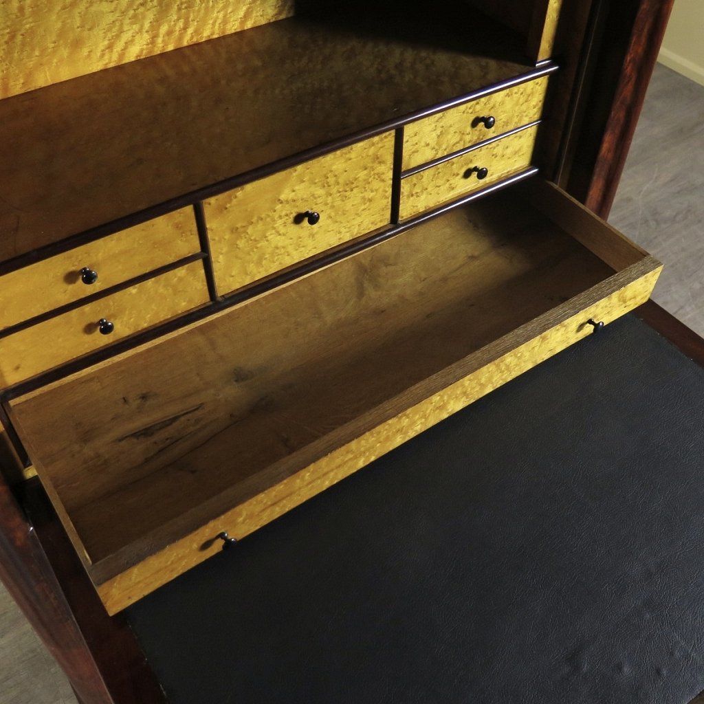 Sekretär Biedermeier 1830 Mahagoni