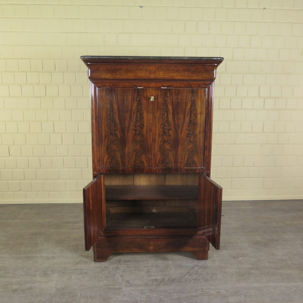 Sekretär Biedermeier 1830 Mahagoni