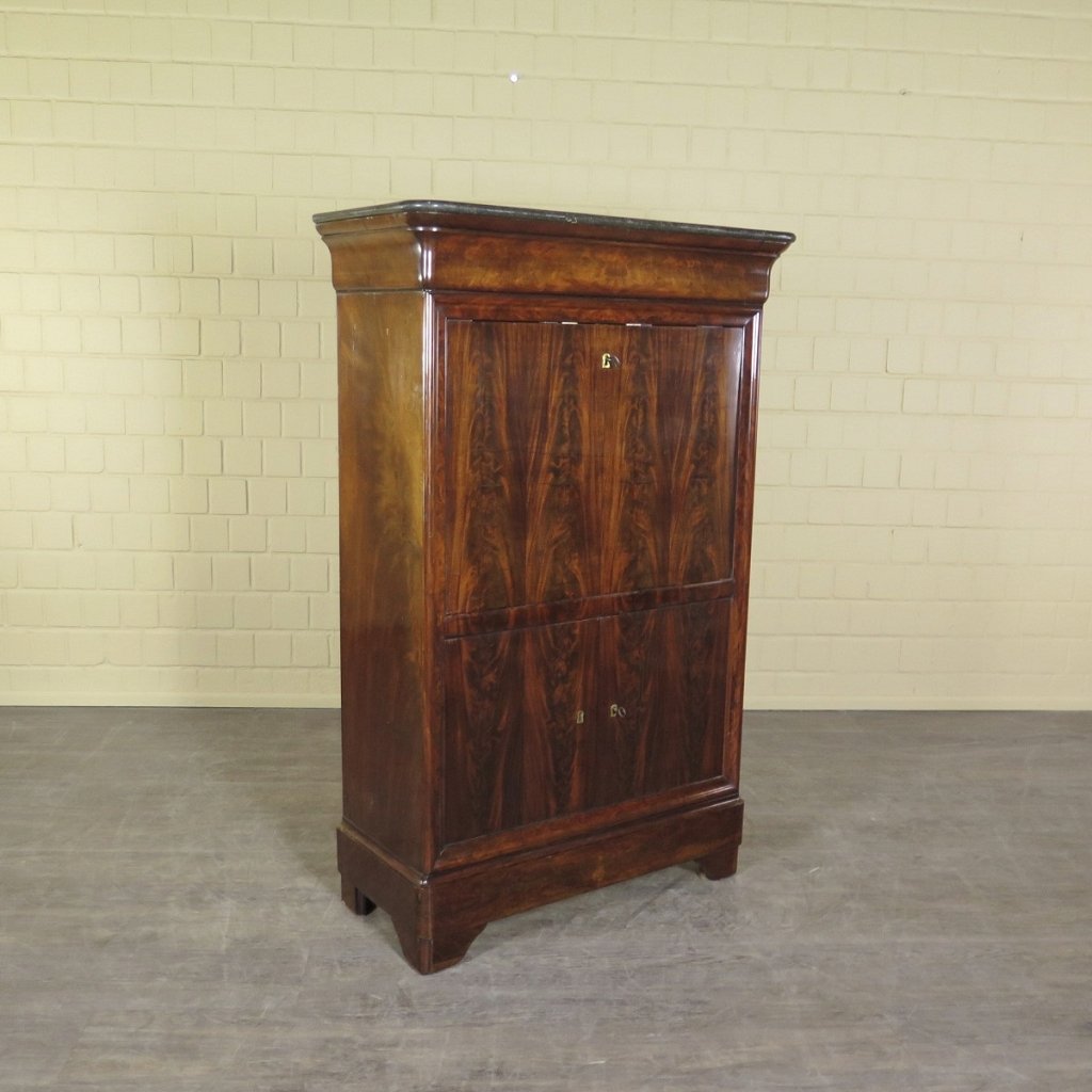 Sekretär Biedermeier 1830 Mahagoni 