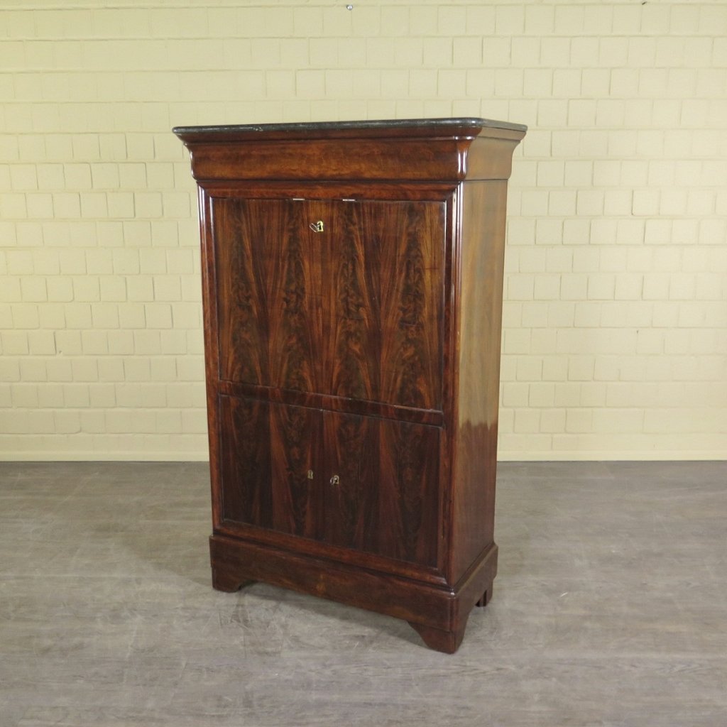 Sekretär Biedermeier 1830 Mahagoni