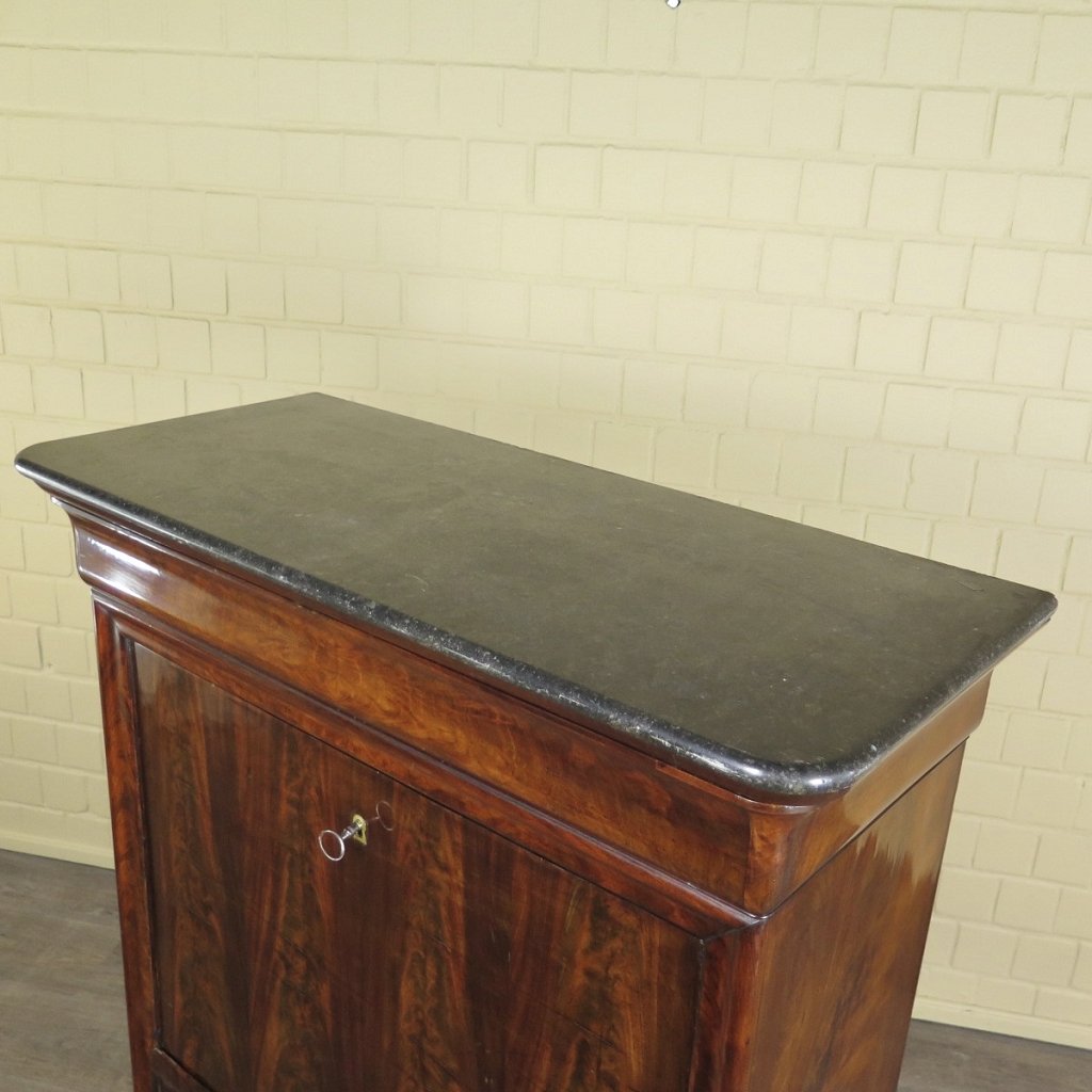 Sekretär Biedermeier 1830 Mahagoni